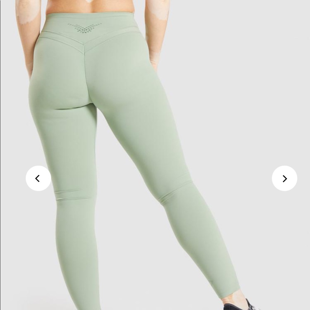 Gymshark Whitney High Rise Leggings Moss Green